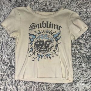 Sublime cropped tee